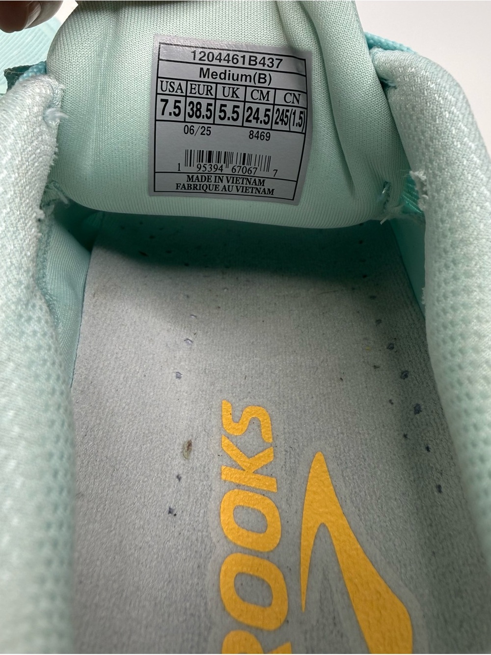 Brooks Cascadia 19 Women's Trail Running Shoes Sneakers 7.5 - Picture 13 of 15